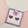 Koala Glitter Resin Studs / Australian Animal Gift / Novelty Wildlife Jewellery / Colourful Accessories, thumbnail 3 of 5