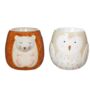 Pair Of Owl And Hedgehog Egg Cups, thumbnail 4 of 4
