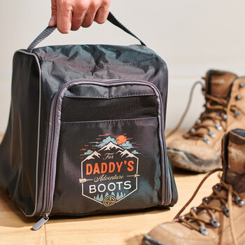 Personalised Adventure Hiking Boot Bag, 3 of 3