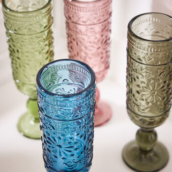 Set Of Four Fontaine Champagne Flutes, 5 of 5