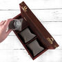 Personalised Luxury Three Piece Wooden Watch Box, thumbnail 8 of 11