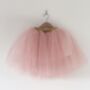 Blush Pink Fluffy Tutu Skirt, thumbnail 4 of 6