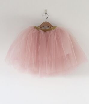 Blush Pink Fluffy Tutu Skirt, 4 of 6