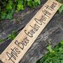 Personalised Vintage Wooden Garden And Bar Signs, thumbnail 8 of 10