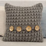 Puff Stitch Cushion Crochet Kit, thumbnail 3 of 7