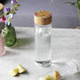 Bamboo Lid Bottle With Removable Infuser For Mum, thumbnail 6 of 11