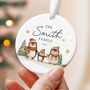 Personalised Family Christmas Ornament 2025, thumbnail 6 of 7