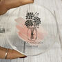 Personalised 10mm Acrylic Round Coaster With Logo, thumbnail 2 of 8