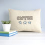 Personalised Name Cushion Gift For Him, thumbnail 3 of 12