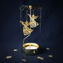 Gold Christmas Angel Tealight Spinner, thumbnail 1 of 5