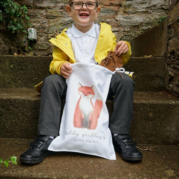 Personalised Finley Fox Back To School Hamper Box, 7 of 11