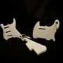 Guitar Scratchplate Keyring, thumbnail 3 of 9