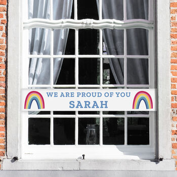 Personalised Rainbow Banner, 3 of 7