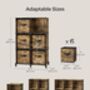 Cube Storage Unit Non Woven Fabric Customisable Shelves, thumbnail 9 of 12