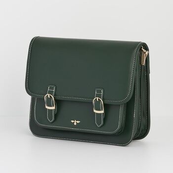 Into The Woods Green Satchel, 3 of 6