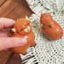 Highland Cow Ceramic Salt And Pepper Set, thumbnail 3 of 4