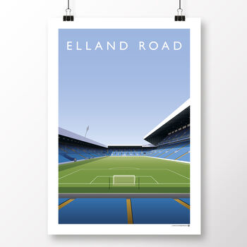 Leeds United Elland Road From The South Stand Poster, 2 of 8