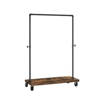 Industrial Pipe Garment Rack Clothes Rail, 6 of 9
