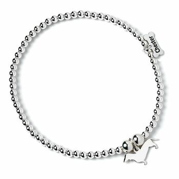 Personalised Dachshund Sterling Silver Bracelet, 2 of 6