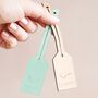 Personalised Constellation Leather Luggage Tag, thumbnail 1 of 9