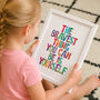 'Bravest Thing You Can Be Is Yourself' Print, thumbnail 1 of 5