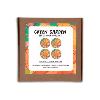 Green Garden Coaster Box, 2 of 2