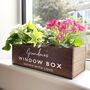 Personalised Indoor Garden Window Box, thumbnail 4 of 4