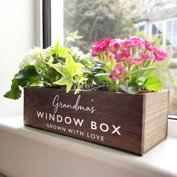 Personalised Indoor Garden Window Box, 4 of 4