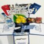 Personalisable Santorini Themed 3D Greeting/Gift Card, thumbnail 8 of 8