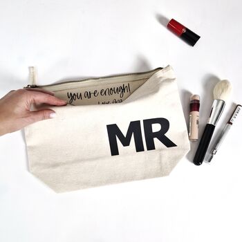 Make Up Bag With Personalised Message Inside, 2 of 4