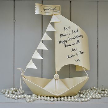 Personalised Mother's Day Sail Boat Card, 9 of 12