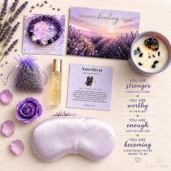 Crystal Healing Self Care Gift Set For Relaxation And Self‑Love, 6 of 10