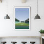 Hibs Easter Road Modern Era Poster, thumbnail 1 of 8