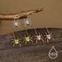 Sterling Silver Spider Drop Earrings, thumbnail 5 of 10