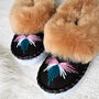 Women's Sheepskin Moccasin Slippers Joy, thumbnail 5 of 11