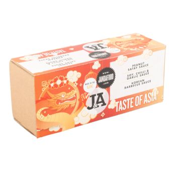 Janda 'Taste Of Asia' Sauce Trio Gift Box, 2 of 12