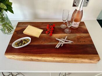 Large Wooden Chopping Board 50cm Butchers Block Board, 8 of 8