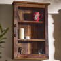 L'atelier Vintage Wooden Display Cabinet, thumbnail 1 of 4