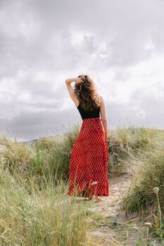 Maxi Wrap Skirt Rose, 2 of 3