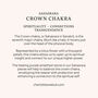 Crown Chakra Amethyst Gold Plated Necklace, thumbnail 6 of 9
