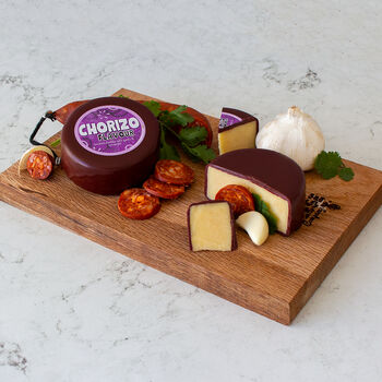 Chorizo Flavoured Cheddar Cheese Truckle 200g, 2 of 5