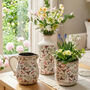 Holly And Mistletoe Ceramic Vase Collection, thumbnail 1 of 4