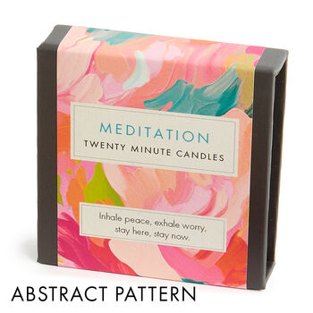 'Meditation' Twenty Minute Candles, 2 of 12