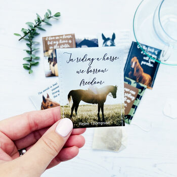 Equestrian Gifts: Horse Lover Tea Gift, 6 of 12