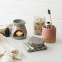 Fair Trade Stoneware Essential Oil Wax Melt Burner, thumbnail 4 of 12