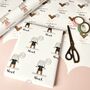 Personalised Birthday Age Mouse Or Bunny Wrapping Paper, thumbnail 2 of 12