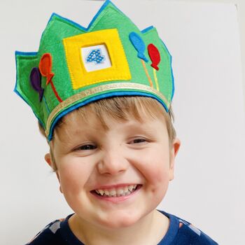 Reusable Family Birthday Crown With Age Slot, 2 of 12