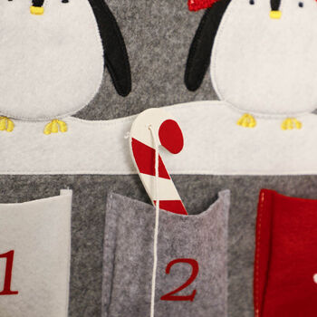 Christmas Penguins Fill Your Own Advent Calendar, 4 of 5