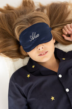 Personalised Luxury Satin Sleep Eye Mask, 2 of 4