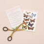 Butterflies And Moths Temporary Tattoo Pack, thumbnail 4 of 7